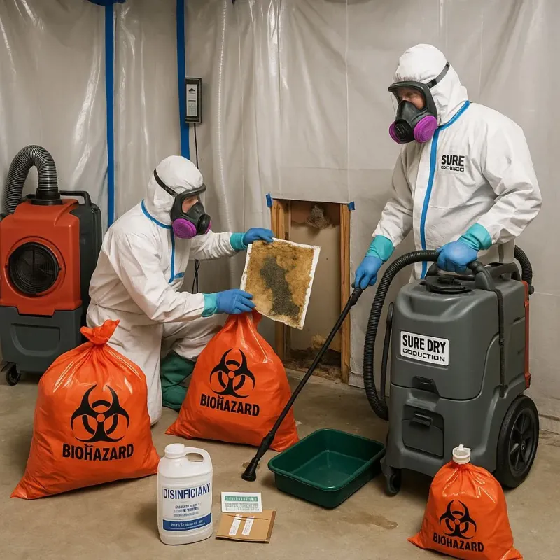 Contaminated Water Handling Protocols process in Lorain, OH